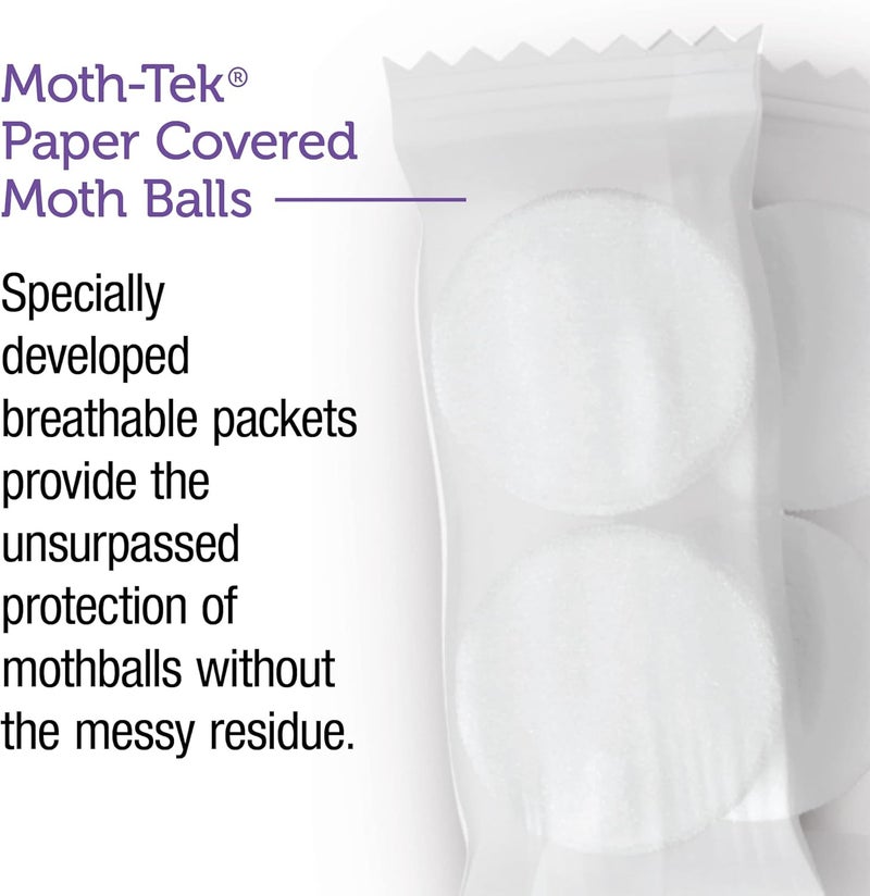 Enoz Lavender Scented Moth Ball Packets: Kills Clothes Moths, Carpet Beetles, Eggs and Larvae (6 oz Bag, 6 Pack) - Image 5